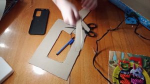 Делаю планшет из картона