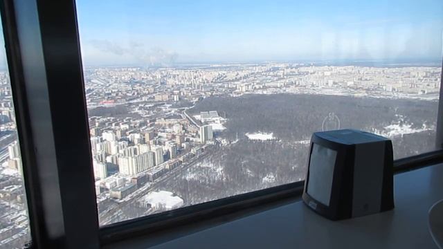 Ресторан "Седьмое небо" в Останкинской телебашне. Скорость движения смотреть онлайн