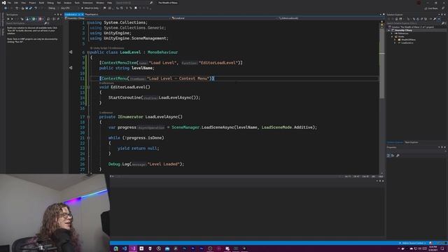 Using ContextMenu and ContextMenuItem in Unity 3D смотреть онлайн