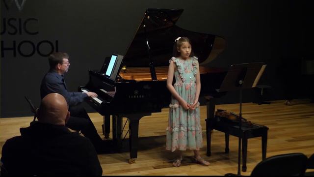 Sylvia Pine's Recital to Celebrate 2,300 Consecutive Days of Practicing (June 2023, age 11) смотреть онлайн