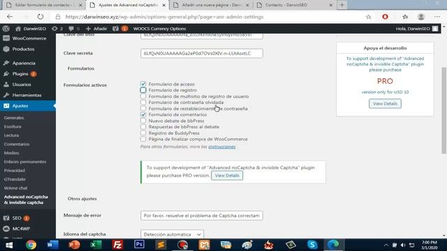 Como Poner un Captcha en WordPress Fácil 2020 смотреть онлайн