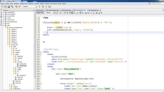Criando uma locadora virtual com PHP#09 - Função para validar dados смотреть онлайн