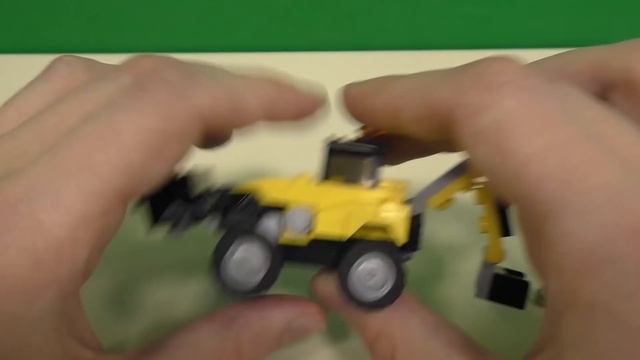 Lego Creator 31041 - Самосвал, Экскаватор и Погрузчик. смотреть онлайн