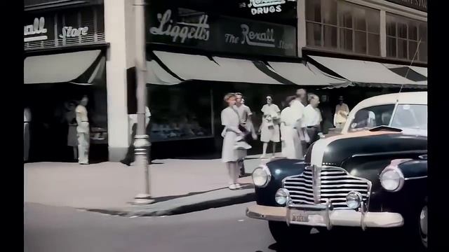Florida 1940's in color [60fps, Remastered] w added sound смотреть онлайн