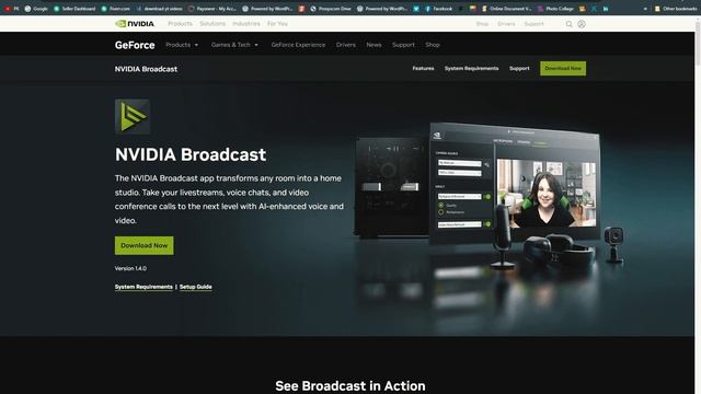 Say Goodbye to Background Noise | NVIDIA Broadcast Mic Noise Removal смотреть онлайн