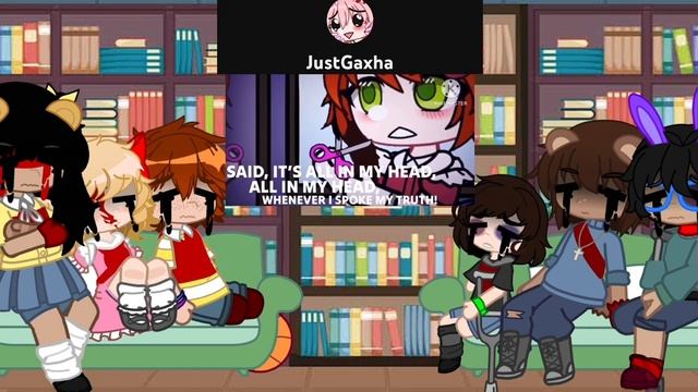 Missing children react to Elizabeth afton||gacha||fnaf|| смотреть онлайн