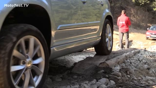 Skoda Yeti 2014 off-road test - YETI SNOW DRIVE 2014 смотреть онлайн