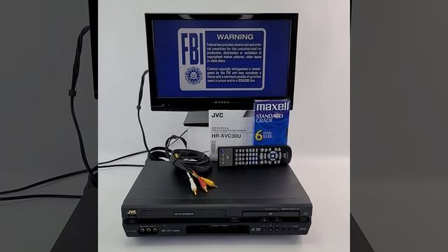 JVC HR-XVC30U DVD VCR Player Combo HiFi VHS Tape Recorder Working! For Sale on eBay! смотреть онлайн