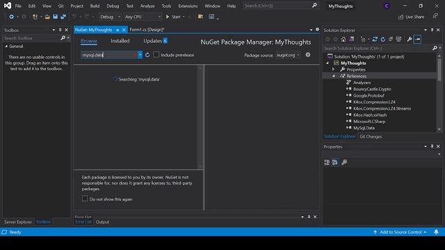 How to download Mysql library in visual studio 2019 смотреть онлайн