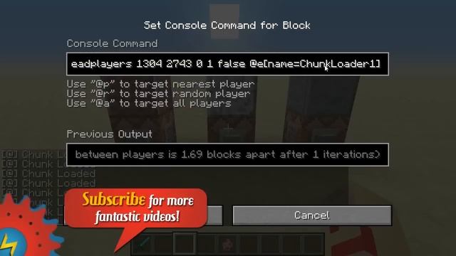 Minecraft - Remote Chunk Loader