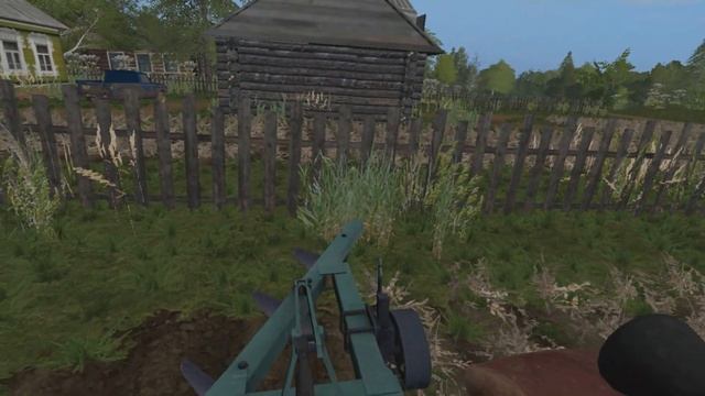 [ РП ] ВСПАХАЛ СЕБЕ ОГОРОД НА СТАРОМ МТЗ 5 Farming Simulator 17 смотреть онлайн