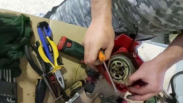 Κονταροπριονο MTD 790M επισκευή. Brushcutter's Second Life