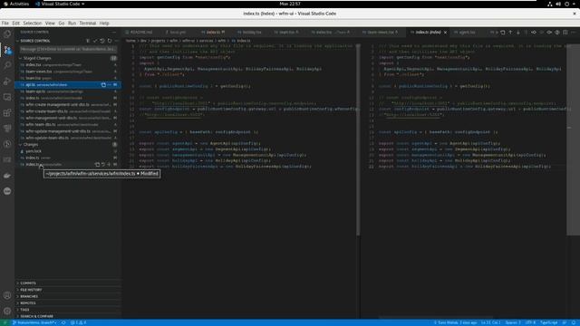 Git stage or unstage some part of the code in a file in vscode using git смотреть онлайн