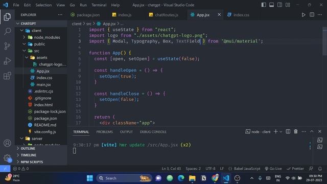 ChatGPT React Project using Hooks | ChatGPT MERN Stack App | SnapDev смотреть онлайн