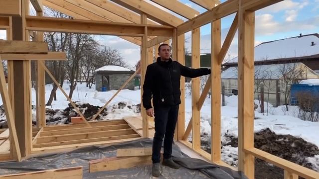 ПРАВИЛЬНЫЙ КАРКАС ДОМА / КАРКАС БАРНХАУСА