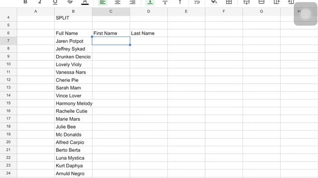 Google Sheets on the IPAD “SPLIT CELLS” | Excel Made Easy смотреть онлайн