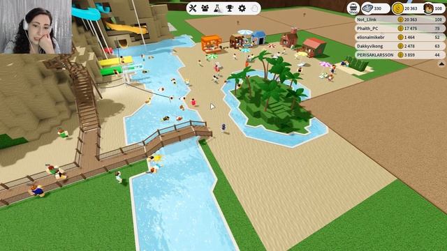 This NEW Slide Throws You in the AIR?! | Roblox Water Park World BETA #7 смотреть онлайн