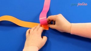 Игрушка Антистресс Змейка пружинка из бумаги ❀ Движущиеся оригами своими руками