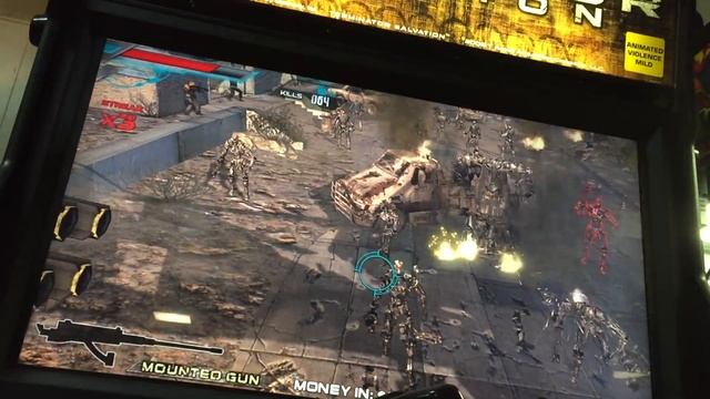 Terminator Salvation Arcade - Mission 1-1 Hornet's Nest