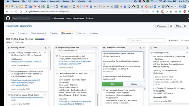 OKD Working Group 2020 02 18 Full Meeting Recording смотреть онлайн