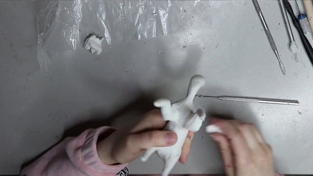 Sculpting Alpha The Galaxy Wolf!