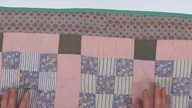 Lessons from an Old NINE PATCH Quilt ~ It's SCRAPPY & VINTAGE! смотреть онлайн
