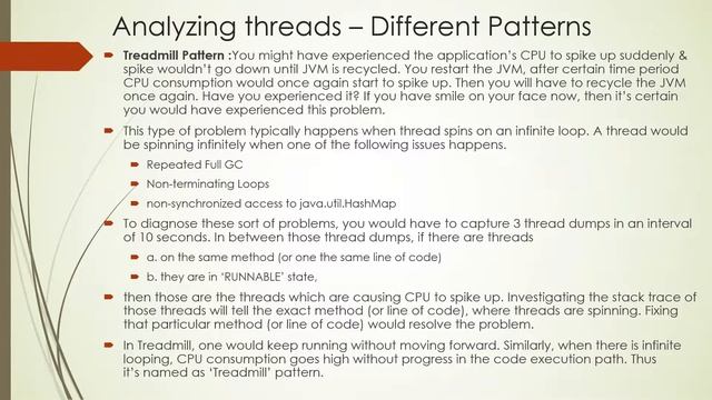 Thread Dump Analysis смотреть онлайн