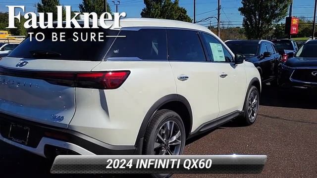 New 2024 INFINITI QX60 LUXE, Willow Grove, PA RC337631 смотреть онлайн