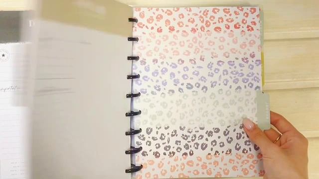 Обзор ежедневника Classic Lined Vertical Happy Planner Colorful Leopard смотреть онлайн