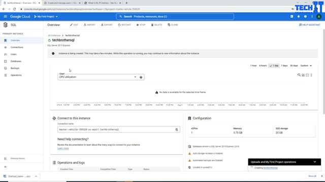 How to Create SQL Instance on Google Cloud Platform and Connect by using SSMS - GCP Tutorial 2022 смотреть онлайн