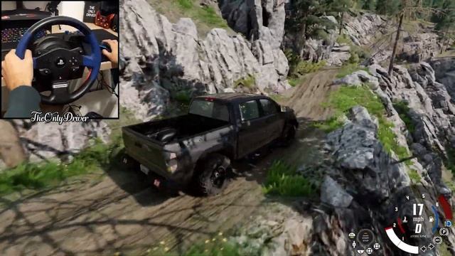 Toyota Tundra Off-Roading | Thrustmaster T150 Gameplay - BeamNG смотреть онлайн
