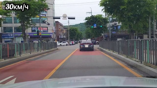 Южная Корея город Ансан. ТРЕТИЙ ЭКЗАМЕН(ГОРОД) СДАЁМ НА ПРАВА, МАРШРУТ (А)#koreavlog #korea