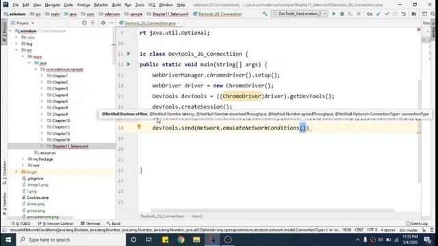 Selenium 4 Emulating 2G Network for your application using Devtools смотреть онлайн