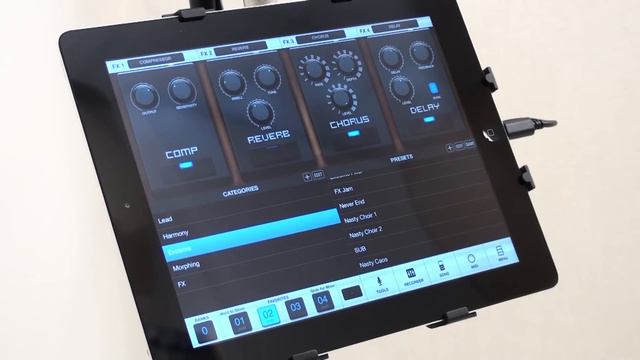 See the iRig BlueBoard app on iOS in action - take control of your music apps & more from the floor смотреть онлайн
