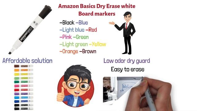Best Dry Erase Marker 2022 | Top 5 Dry Erase Markers смотреть онлайн