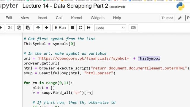Data Scrapping from websites with Python Part 3 Automating the process смотреть онлайн