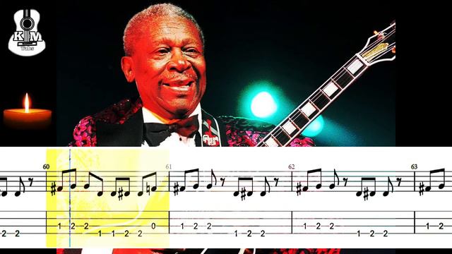 B B King The thrill gone tabs for bass смотреть онлайн