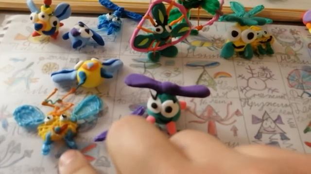 новые поделки из воздушного пластилина ??? смотреть онлайн