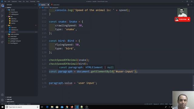 43. DOM & Typecasting in the Typescript. Cast Values in the Typescript. смотреть онлайн