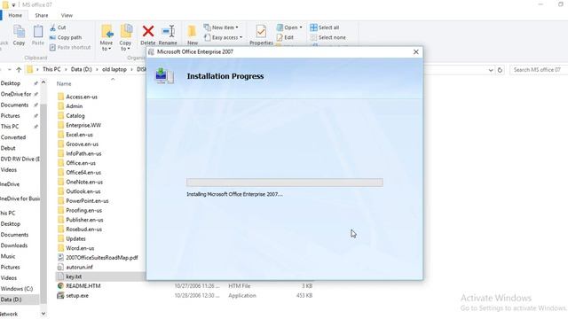 Microsoft Office 2007 & Office 2010 Support Windows 10
