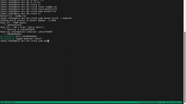 How To Create A ((Docker Image)) in 5 Mins!! | Ubuntu
