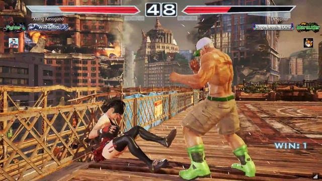 Tekken 7 [Steam]: Online Ranked Battles with Asuka Kazama #18 (8/30/18) смотреть онлайн