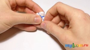 Мячик-ПОПРЫГУНЧИК из резинок Rainbow Loom Bands. Урок 166