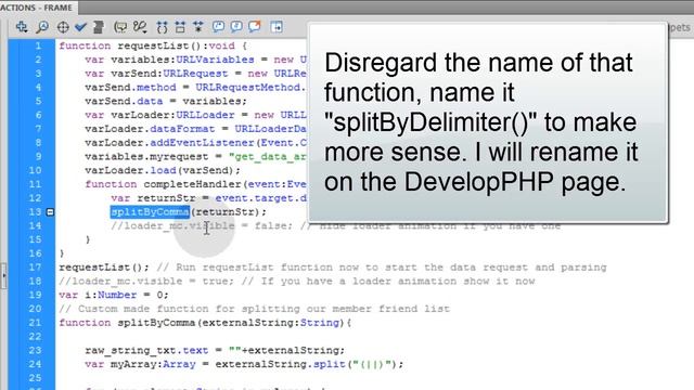 Here We Go Loop to Loop - PHP MySQL Flash Array String Data AS3 Movieclip Tutorial смотреть онлайн