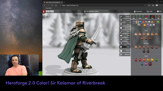 Customizing Miniatures! Heroforge 2.0 Color Tools - Sir Kalamar and Sharp смотреть онлайн