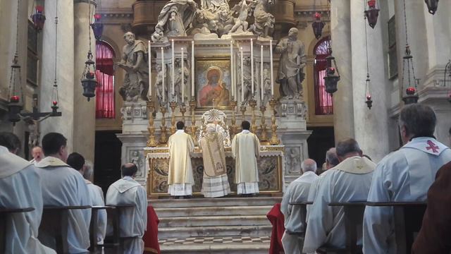 Venezia, Basilica della Salute. Campane alla consacrazione смотреть онлайн