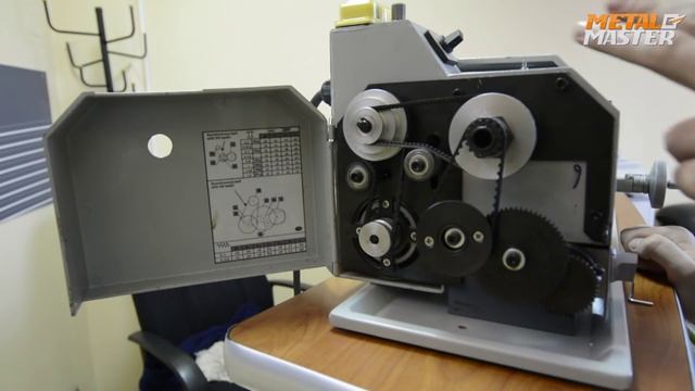 Мини токарный станок по металлу Metal Master MML 1425 смотреть онлайн