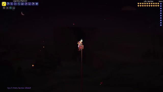 Terraria Optic Staff Army VS Bosses смотреть онлайн