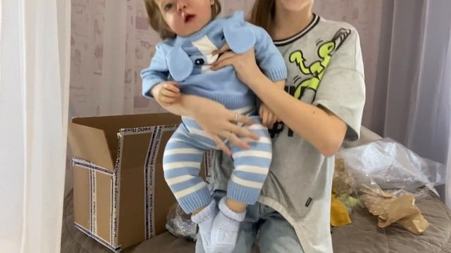 Распаковка нового Реборна?❤️?☺️Мне пришёл Лиам ❤️❤️#fakebaby #reborndoll #реборнлиам #рекомендации смотреть онлайн