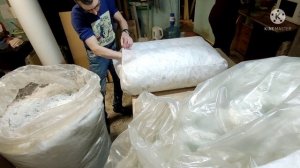 набивка подушек для диванов